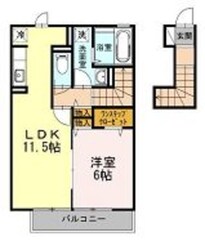 プレミールすみれの物件間取画像